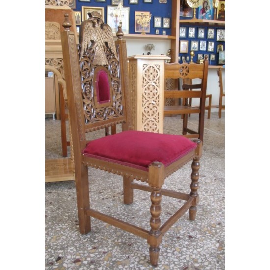 Καρέκλα ιερού ή γραφείου με βελούδο κάθισμα