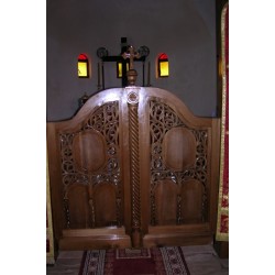 Τέμπλο  Ξυλόγλυπτο χειροποίητο  βυζαντινού ρυθμού 